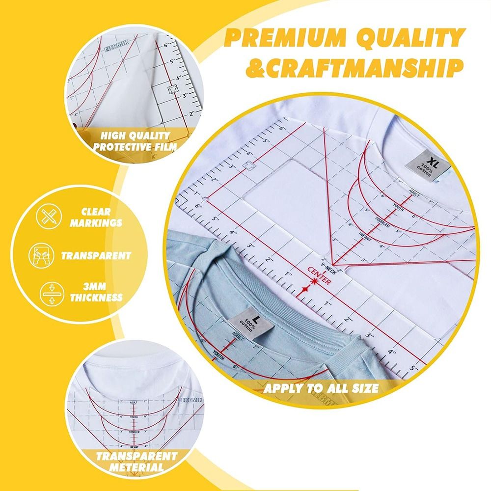 Tshirt panduan penggaris untuk - Sewing Tt ulasan dan harga