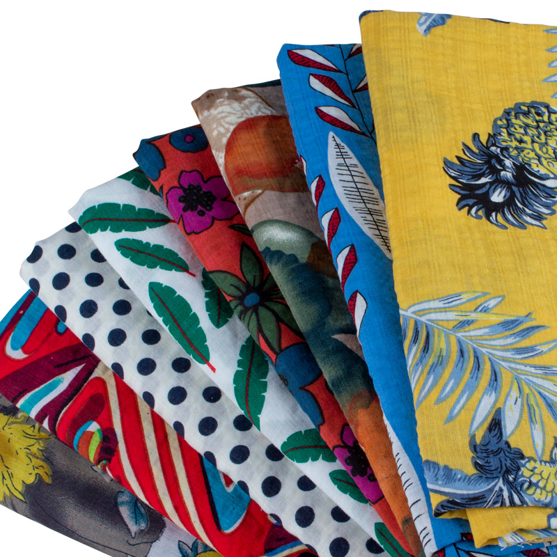 Kain Katun Linen Cetak Vintage - Sewing Geotextile Fabric ulasan dan harga