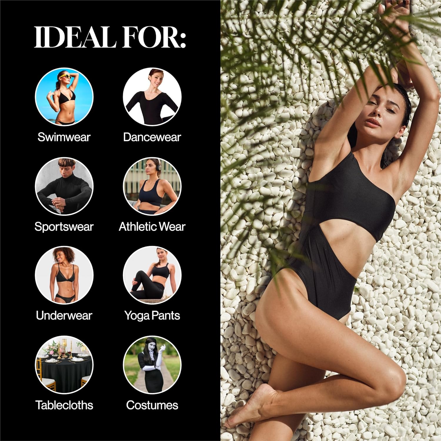 Kain Spandex, Kain Rajut Lycra - Sewing Knit ulasan dan harga