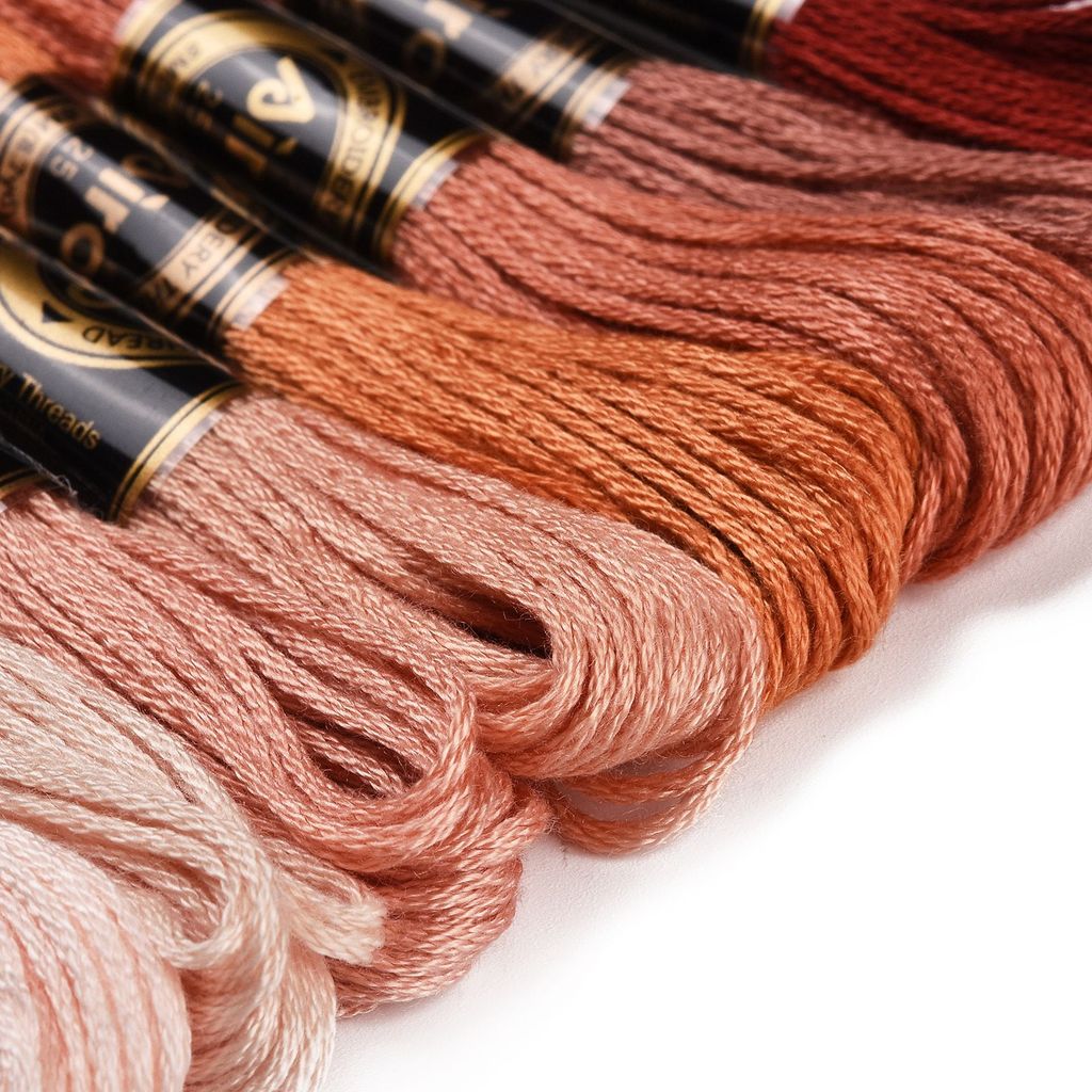 1Set 8 Gulungan Benang Bordir  - Embroidery Floss Thread ulasan dan harga