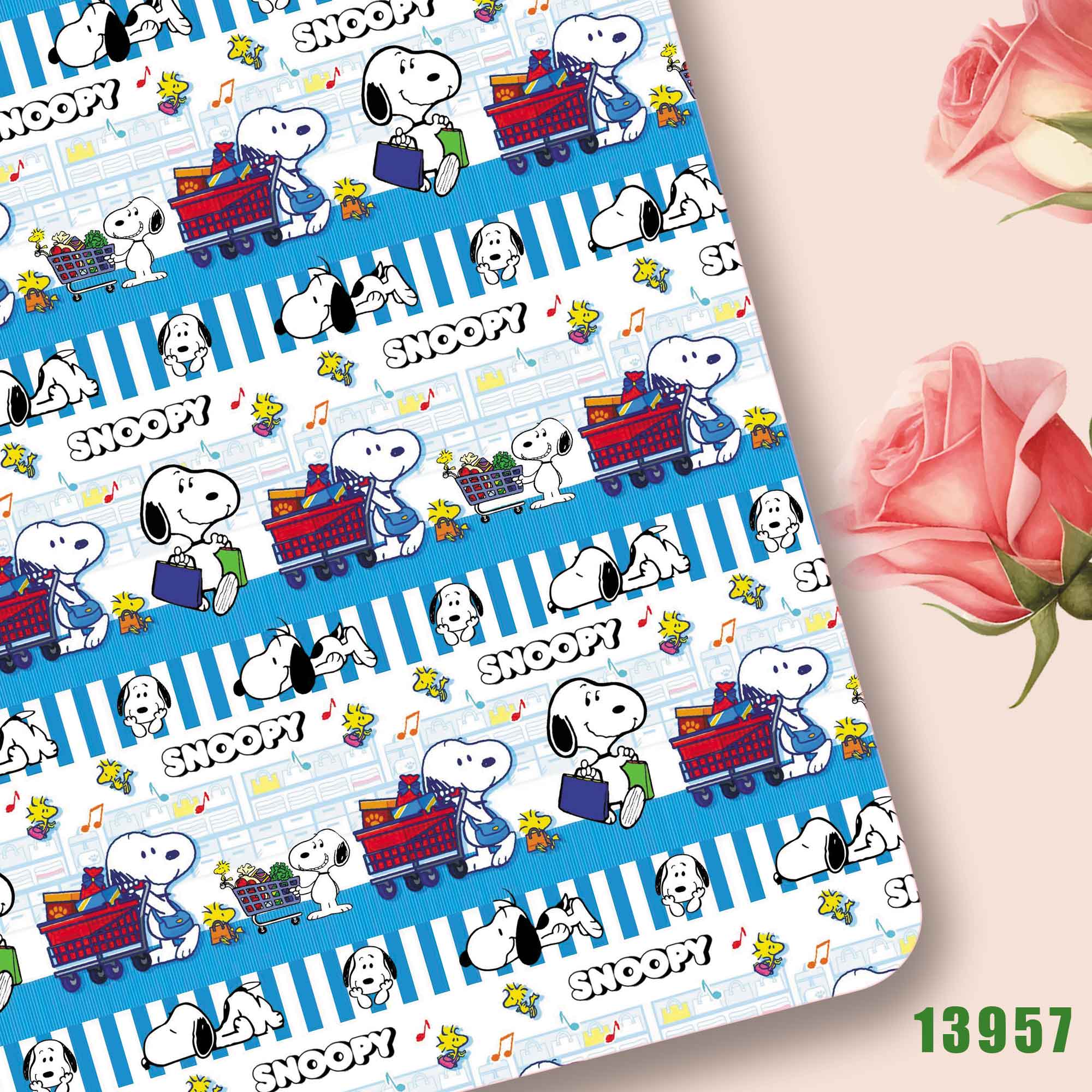 TAKARA TOMY Snoopy Kain 140x50 - Sewing In Textile ulasan dan harga