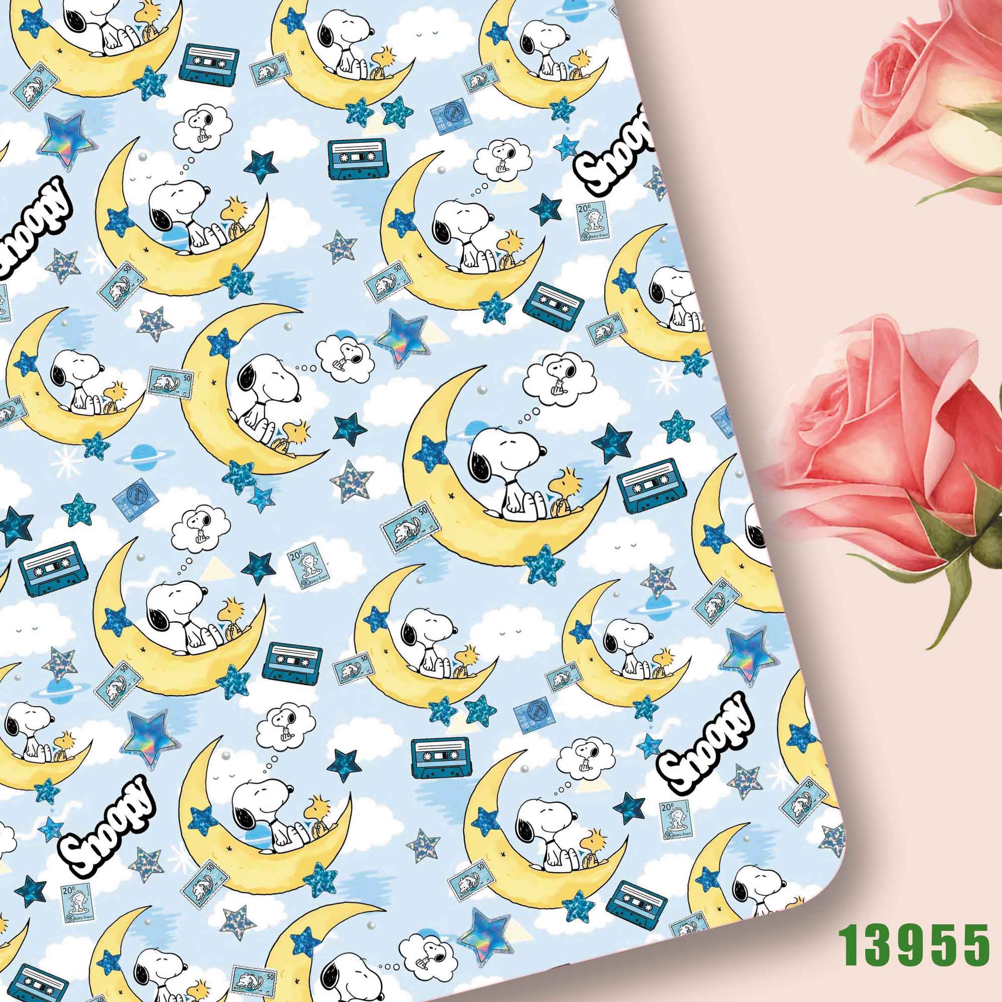 TAKARA TOMY Snoopy Kain 140x50 - Sewing In Textile ulasan dan harga